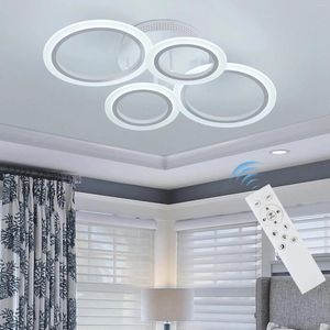 Ceiling Lights Household LED Lamp With APP Dimmable Modern Style Bedroom Light Surface Installation AC 85-265V Dining Room