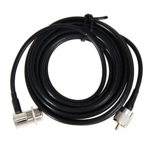 Кабели 5M 16 -футовый кабель для автомобильного мобильного радио -антенны фидерного кабеля Smamale Conctor Coaxial Cable PL259 SO239