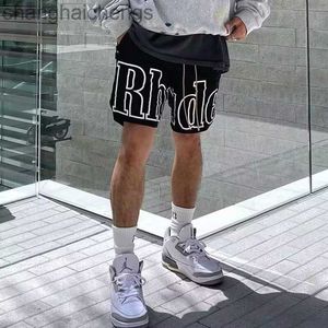 Trend Original 1:1 Rhuder Designer Short Pants Summer Casual Shorts Mens Trendy Brand Loose Casual Trend Outerwear Pants Versatile Korean Version of Capris Pants