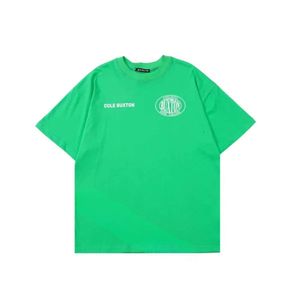 コールバクストンTシャツメンズTシャツコールバクストンサマースプリングルーズグリーングレーホワイトシャツ男性女性高品質のクラシックスローガンプリントトップティーとタグ981