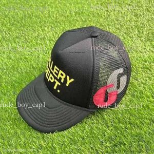 Gallerier Dept Hat Ball Caps Designer Dept Hat Ball Capsamerican Letter GP Graffiti Mesh Truck Driver High Profile Trendy Baseball Cap Blue Fashion 985