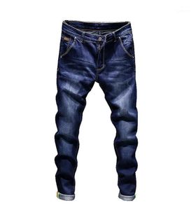 Mens Fashion Designer Skinny Jeans Straight Slim Elastic Denim Pants Casual Biker Jeans Male Stretch Denim Trouser Classic Pants8512293