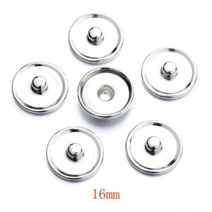 Clasps Hooks Snap Snap Jewelry Accessories Компоненты компоненты 12 мм 16 мм 18 мм металлические кнопки для изготовления стеклянных фитингов Drowd Dh1j0