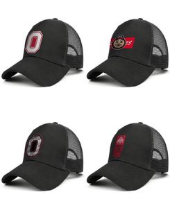 Ohio State Buckeyes Fußball weiß verstellbarer Trucker Cap Fashion Baseball Hat Vintage Dad Ball Caps für Männer Frauen rot grau Camouf9297843