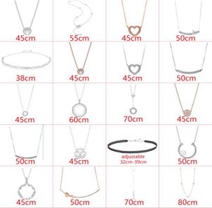 2021 Ny stil 925 Sterling Silver Fashion Classic Diy Highend Cartoon Creative Necklace Jewelry Factory Direct S6673264