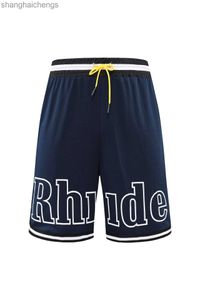 Original Rhuder Short Pants Summer American Casual Sports Basketball Shorts Below the Knee Boys Loose Running Training Quick Drying Breathable Pants
