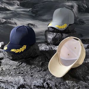 Ball Caps 2024 3D ricamato in 3D Curved Eaves Outdoor Sun HunSade Five Fare Baseball Hat Truck conducente Unisex Duck Tongue Hat J240506