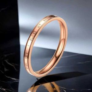 Wahre Liebe Goldener Ehering Ring für weibliche Stil und cool mit Cart Originalringen