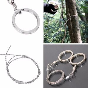 550 mm (21,6 '') Emergent Survival Wire Saw Camp Hike Outdoor Hunt Fish Hand Tool Fretsaw Bushcraft Kit MountainClimb Cut