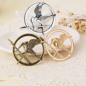 Brooches Film And Television Peripheral Accessories Hunger Game Logo Mocking Bird Brooch Pin Badge
