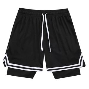 2324 Ankunft Sommermenschen Basketball -Shorts Schnell trocken männlich 2 in 1 Bodybuilding -Radfahren Lauf Shorts Sportswear 240507