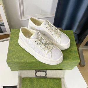 Designer Luxury Trims Fabric thick-soled Shoes Women Casual Shoes high top Letter High-quality Sneaker Italy 1977 Beige Ebony Canvas Tennis Shoe 5.7 06