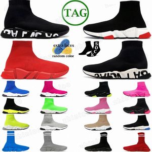 Speed 2.0 Trainer Allover Intense Black Red White Lace Up Beige Graffiti Recycled Knit по всему логотипу Fluo Pink Green Shiny Monocolor Nacyuq#