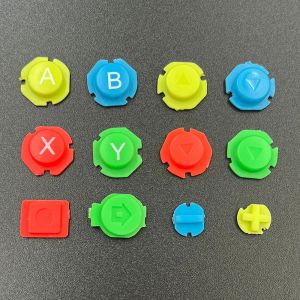 Högtalare Färgglada ABXY -anvisningar Knappar Knappar Joystick för Nintendo Switch NS NX Controller JoyCon vänster Höger Controller