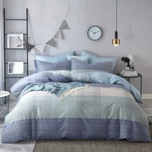 Bedding Define algodão macio moderno de cama com zíper e menta verde para baixo capa de edredão perfeita para ele e seu fácil de cuidar de j240507 macio e durável