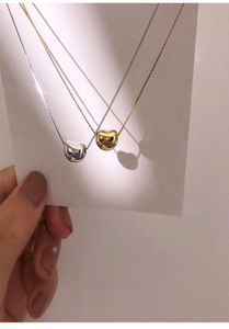 Halsband Acacia Fashion Simple Lucky Pea ClaVicle Söt Little Golden Bean Chain9191509