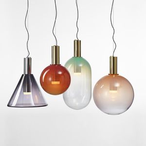 Lustre de designer nórdico lustre de vidro lâmpada de bolhas de vidro criativo lâmpada de cabeceira barra de restaurante dinamarquês lustre pequeno lustre