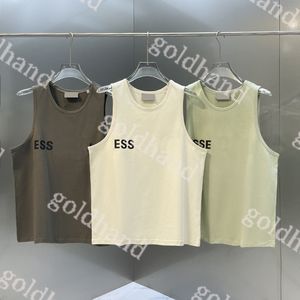 Herren lässige Tanktops sexy losen Schulterweste Designer reines Baumwollhülsen und T -Shirts Tops