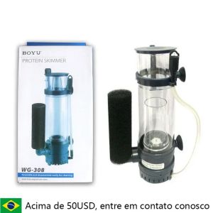 Pump 110220v Boyu WG308 WG310 Nano Aquarium Internt proteins skimmer sumppump för saltvatten Marine Reef Neede Wheel Venturi Pump