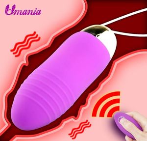 Kvinnlig vibrator vibrerande kärleksägg vaginal klitoris stimulator fjärrsilikon sexleksak för kvinnors onani leksaker för vuxna y1912251981