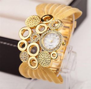 2019 Women039s модный браслет часы Ladies Designer Gold Watch Top Luxury Steel Band Watch Watch Watch Watch для подарка H8771955