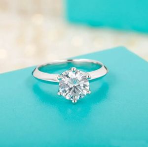 Designer 33xx classico 1-3 Carat Diamond Ring Coppia di matrimoni 925 Gift per fidanzati per feste di compleanno in argento sterling