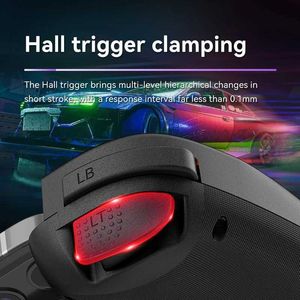 SP D8 RGB Tablet Controller trådlös styrenhet för Switch Gaming Bluetooth Stretching Joystick för P3 P4 Android iOS Gaming Board J0507