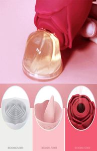 Massage G Spot Lick Tongue Clitoral Stimulation Vibrator Pussy Massage Female Masturbator Nipple Sucker Waterproof Sex Toys For Wo2853117