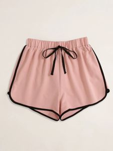 Finjani Plus Size Women Shorts Contrast Trim Delcring Delphin Casual Clothing für den Sommer 240420