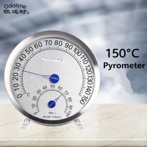 Gauges Odatime 2 Kinds Sauna Room Hygrometer Home Bath Thermometer Stainless Steel Pyrometer For Indoor Outdoor And Steam