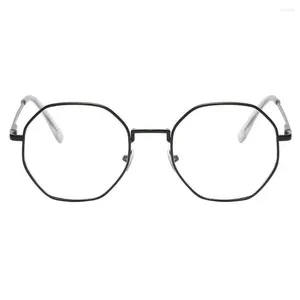 Okulary przeciwsłoneczne Elastyczne ramki anty-blaskulne okulary Stylowe niebieskie okulary blokujące z ośmiokątną ramą dla unisex oko BlueLight