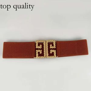 Belts Women's Waist Cover With High Elastic Twist Buckle Decoration Versatile Dress Wide Waistband Stitching Women 822