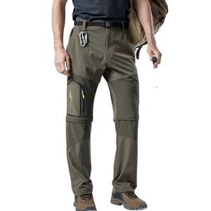 Мужские джинсы весна и летние мужские мужские мужские мужские пешеходные брюки Съемные походные поход
