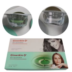 GHIT GLOWSCHIN O+ Kit di ossigeno gel piccoli baccelli di ossigeno baccelli di serratura del viso lucido ed esfoliazione gel per la macchina del viso a bolle CO2