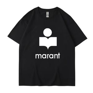 Isabel Marant Designer Tees Männer Frauen t -Shirt Neue Modebrief Paillon Drucken Straight Tube Casual Pullover Sport Top Marant Femme Women Beach Tees 001