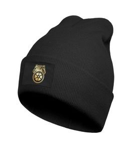 Fashion International Brotherhood of Teamsters Gold Manschette Toboggan Watch Beanie Hat Unisex Hüte Schwarz weiße grüne Tarnung Marble5243767