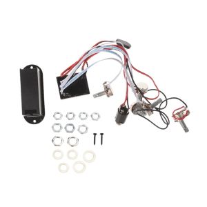 Acessórios 3 Banda EQ Preamp Circuit Guitar Dual Potenciômetro para ativo contra o Pickup Pré Equalizador para Guitarra