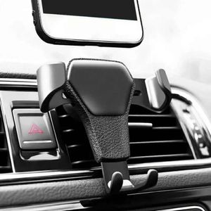 Uppgradera Universal Gravity Auto Car Air Vent Clip Mount Mobiltelefon Stativ Support Holder