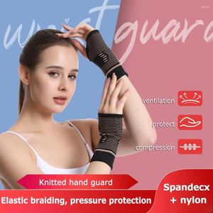 Supporto al polso Kind Husted Resistente Professionista Sport Sports Brustola Elastico Palm Palm Hand Glove per la sicurezza dell'esercizio