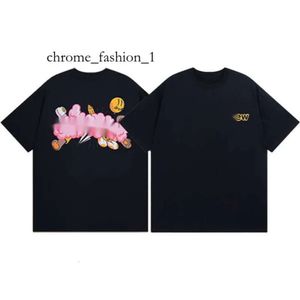 Camicia da taglio da uomo maglietta da maschere da maschere per maschera da tastiera faccina faccina bracciale grafica tee casual maniche corta maglietta disegnazione maglietta sorridente ghirple harajuku tees 717