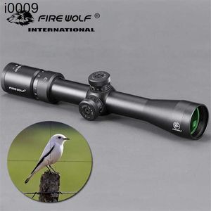 Original Tactical 2.8-10x40 Air Rifle Optic Spotting Scopes Green Film Sighting Self Extinction Cylinder Riflescope for Hunting