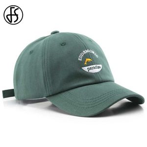 Top Caps FS Sarı Yeşil Hip Hop Snapback Beyzbol Kapağı Erkekler için Streetwaer Kadın Kapakları Yaz Açık Hava Dış Spor Kamyoner Şapka Gorras Para Mujer Y240507