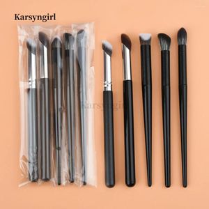 Makyaj fırçaları karsyngirl 5pcs parmak göbek baş kapatıcı fırçası profesyonel karanlık daireler fondöten yüz detay güzellik araçları