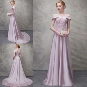 Prom Jewel Gowns Neck Dresses Princess Style Applique Crystal A Line Evening Dress With Lace Up Back