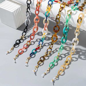 Eylasses catene colorate occhiali acrilici Porta della catena Summer occhiali da sole Accessorio Accessorio anticro-slip Cord per uomo Bicchiere di occhiali da donna Lanyard