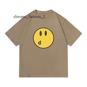 ドロードゥルーシャツデザイナーTシャツメンズレディスファッションレター短袖ドロードゥルーシャツラウンドネックピュアコットンルーズカップルトップメンズ909