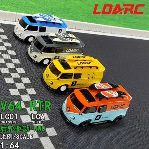 CARS LDARC RADIAN V64 RTR Fernbedienungsauto 1:64 Mini Micro Simulation RC Model Bread Racing Car