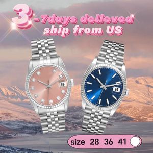 watch mens watch womens watch designer watch mechanical automatic watches day/date couple watch sapphire glass all steel classic date/just 28mm 36mm 41mm