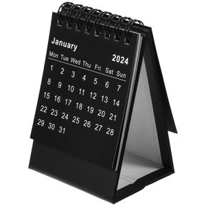 Calendário mini mesa calendário decoração de escritório mesa de mesa em pé de papel diariamente ornamentos de escritório calendário para escritório em casa