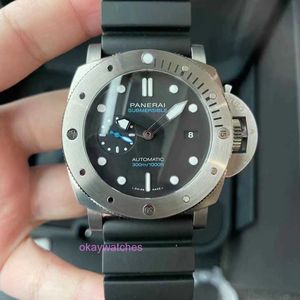 Fashion Luxury Penarrei Watch Designer Off New 47mm Edition Limited Titanium PAM01305 MENS meccanico automatico